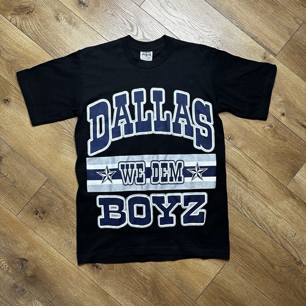 Pro Super Heavy Dallas We Dem Boyz‎ Graphic T-Shirt Mens Medium Black Streetwear